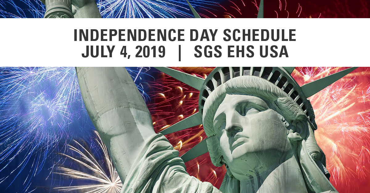 Independence Day Schedule