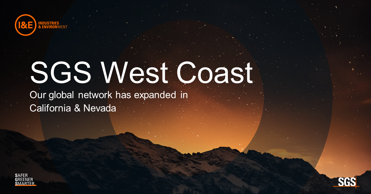 SGS West Coast Service Expansion