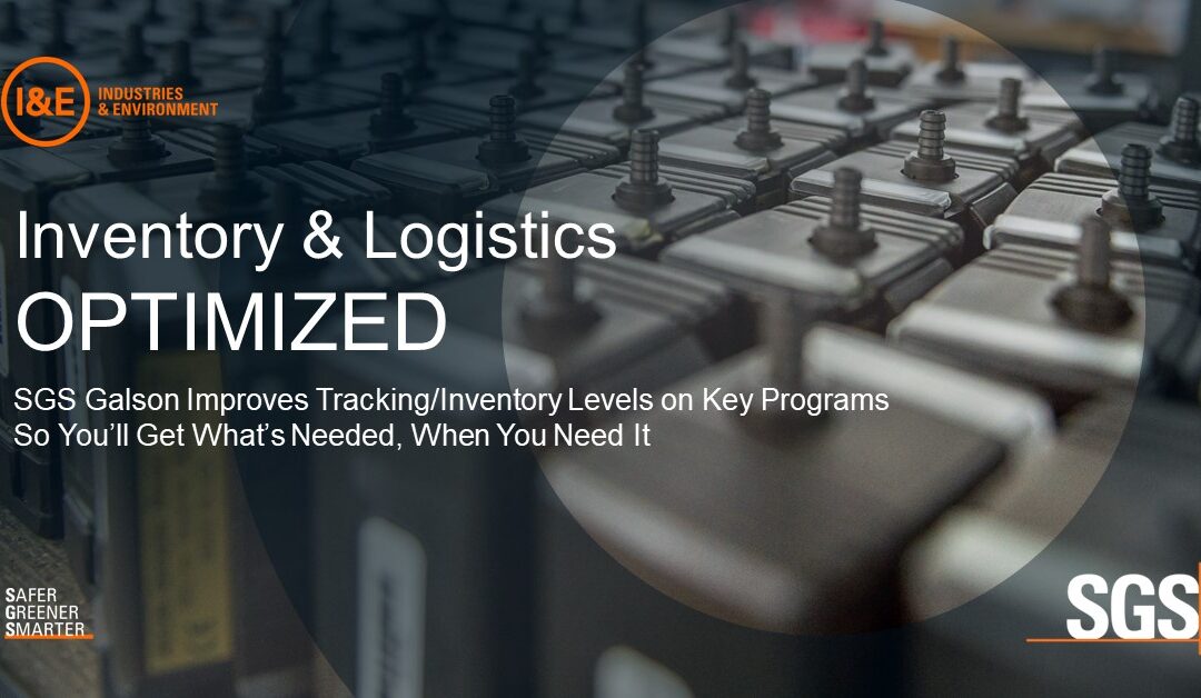 Inventory and Logistics – OPTIMIZED